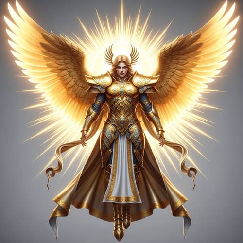 Grand and Majestic Archangel Metatron | Angelic Aura in Golden Light