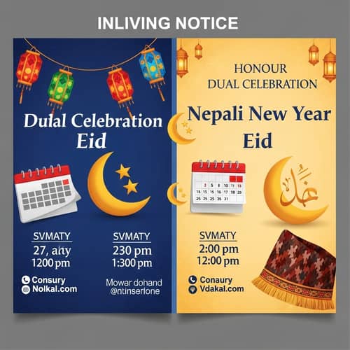 Celebrate Nepali New Year & Eid Festivities Together!