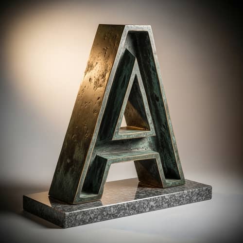 Letter A Object Shape | Visual Representation Letter A Object Shape | Visual Representation