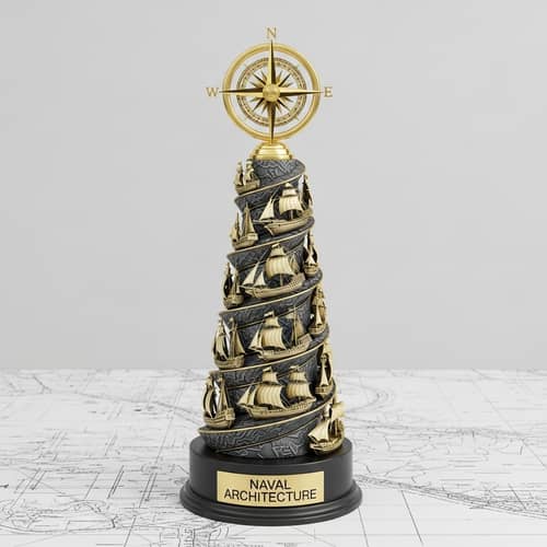 Creative Naval Architecture Trophy Design