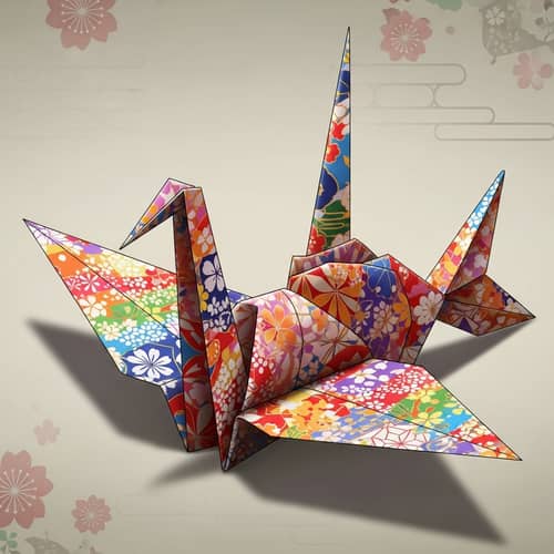 Traditional Japanese Origami Art: Intricately Folded Masterpieces