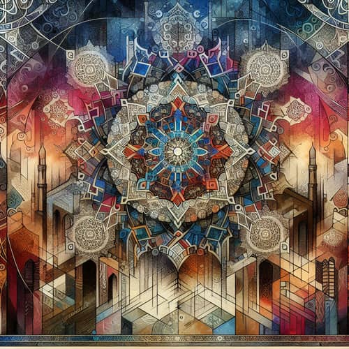 Islamic Art Thumbnail Illustration: Sacred and Intricate Designs
