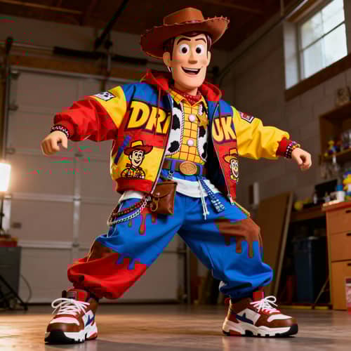 Toy Story Inspired Drip UK Mascot Design Toy Story Inspired Drip UK Mascot Design