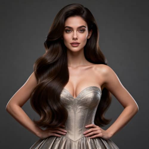 Stunning Glamour Portrait of a Beautiful Woman