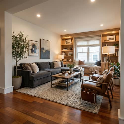 Custom Style Living Room Transformation