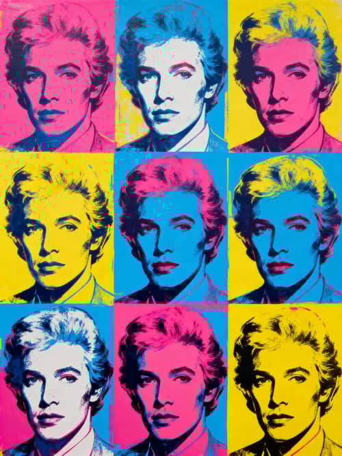 Warhol Style Pop Art Portraits | Bright & Colorful Art