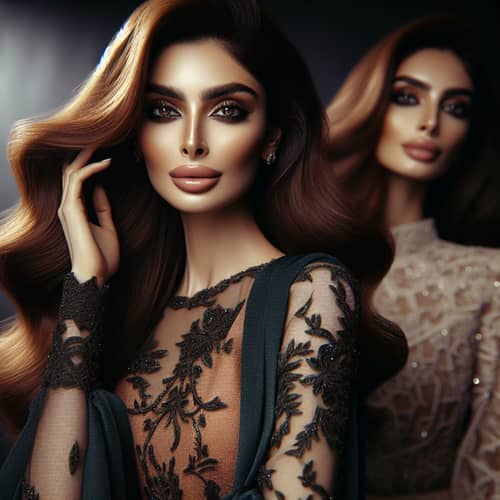 Elegance in Fashion: A Portrait of a South Asian Designer
