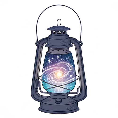 Galactic Lantern: A Simple Cosmic Illumination