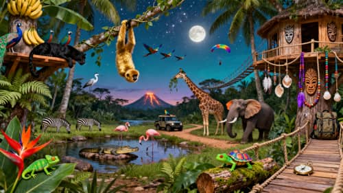 Jungle Adventure: Explore Nature's Wonders Jungle Adventure: Explore Nature's Wonders