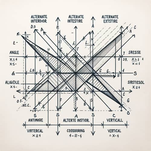 Parallel Lines and Transversal Angle Relationships