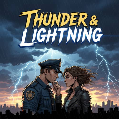 Thunder & Lightning - Song Cover Design Thunder & Lightning - Song Cover Design