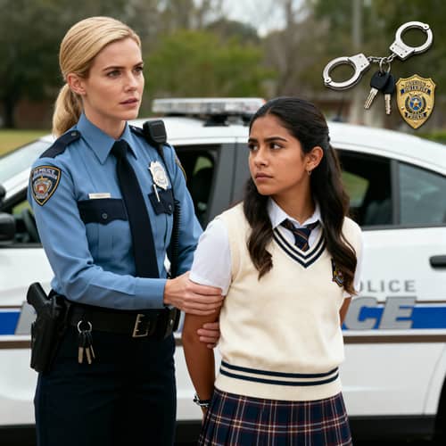 Professional Police Encounter in Progress Professional Police Encounter in Progress