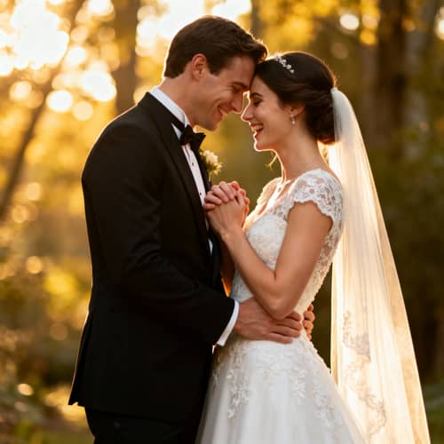 Elegant Wedding Photography: Golden Hour Moments