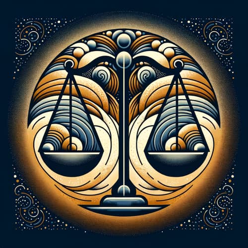 Balanced Scales: Symbol of Equanimity & Moral Integrity