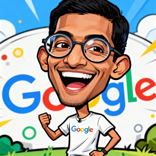 Funny Caricature of Sundar Pichai