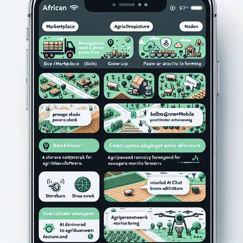 African Agribusiness App: Marketplace, Messaging, Financing & More