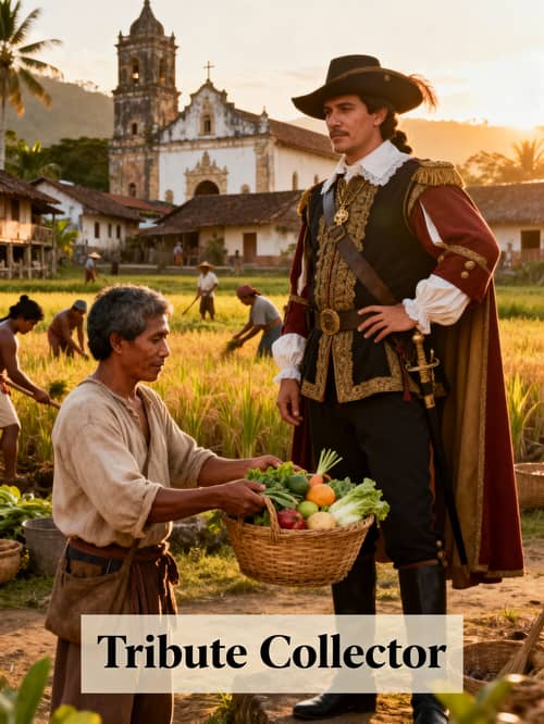 Spanish Colonization in the Philippines: Tribute Collector