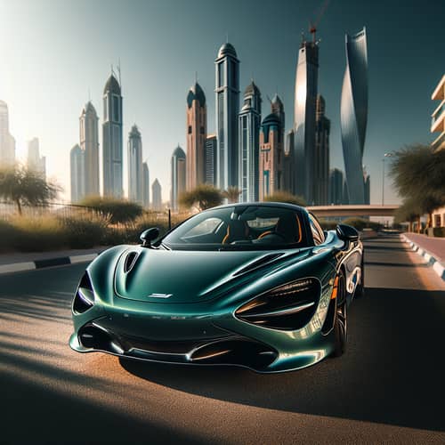 2020 Green McLaren 720 S Coupe in Dubai | Sleek Design