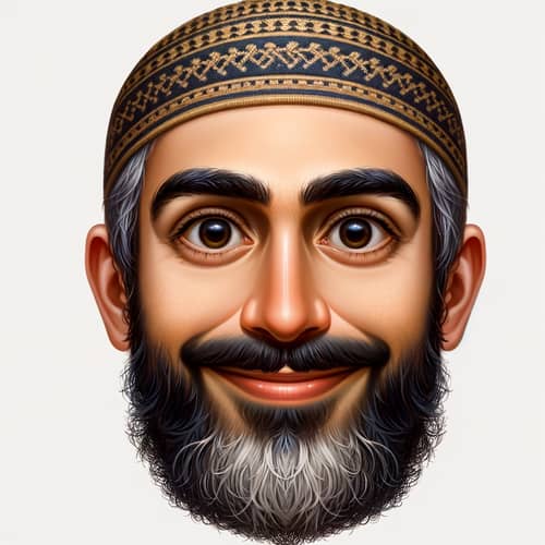 Portrait of Arab Interior Designer | Tan Skin Tone, Distinctive Features