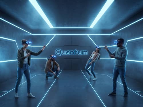 Futuristic VR Gaming Club Interior Design Futuristic VR Gaming Club Interior Design