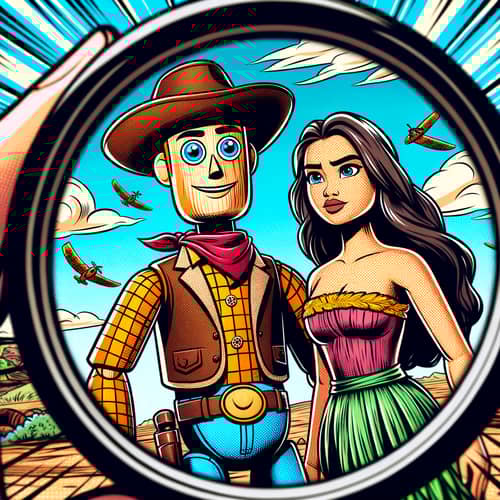 Woody and Moana together