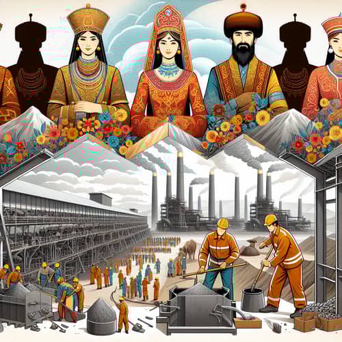 Labor Protection Day Celebration: Ancient Kazakh Tribes & Modern Industry