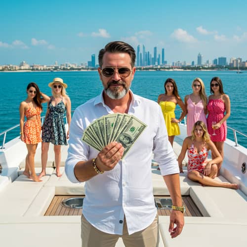 Luxury Yacht Experience with Cash and Companionship