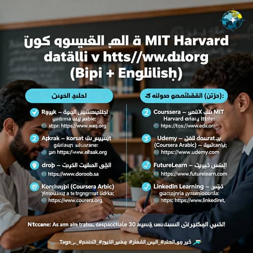 Top Free Online Courses in Arabic & English Top Free Online Courses in Arabic & English