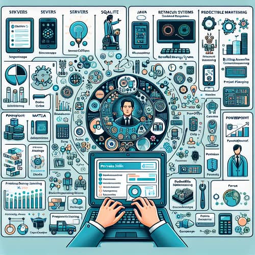 Professional Skills Interactive Dashboard | LinkedIn Profile Showcase
