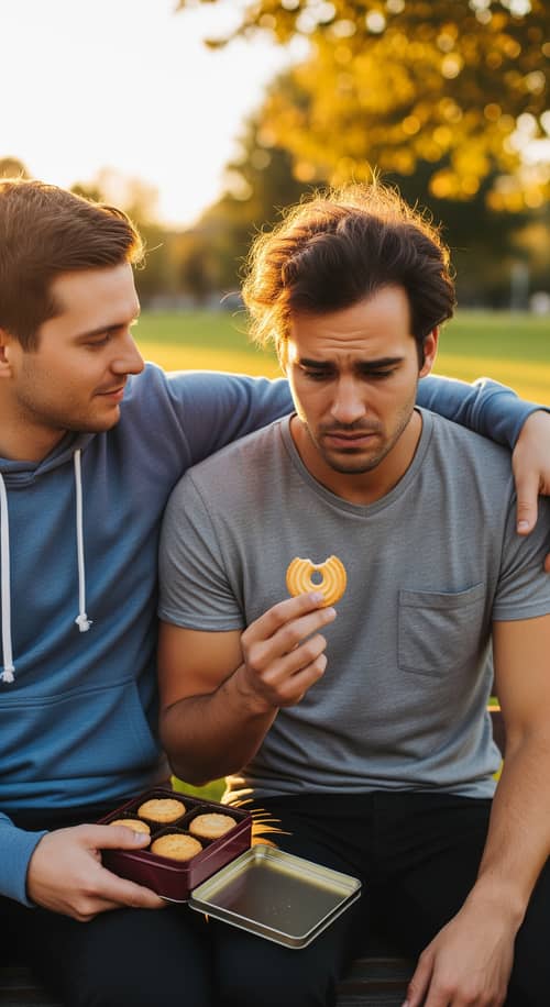 Comforting Friends: Sharing Moments of Joy Comforting Friends: Sharing Moments of Joy