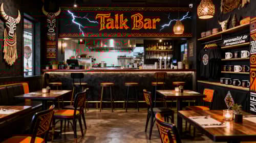 The Talk Bar: Unique Bar and Custom Merch