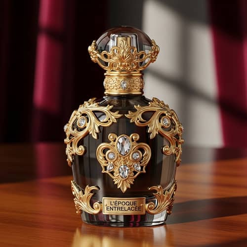 Baroque Meets 1950s: Unique Perfume Bottle Design