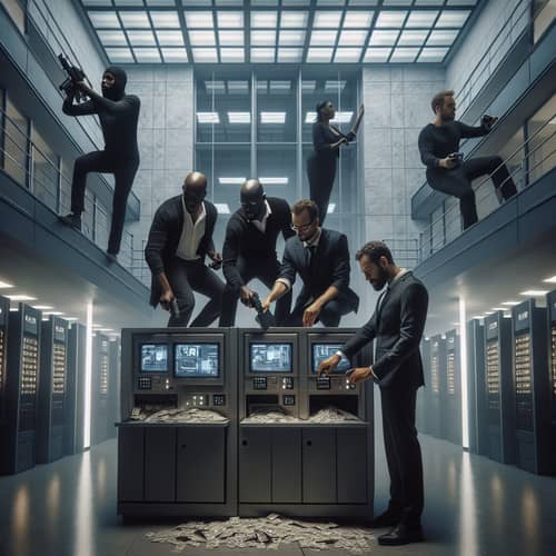 Black Professionals Execute Intricate Bank Heist Drama