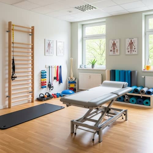 Photorealistic Physiotherapy Treatment Room Design