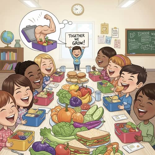 Empowerment Through Shared School Meals