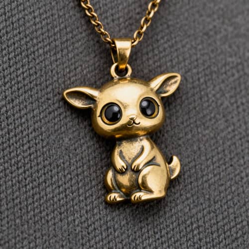 Cute Animal Brass Jewelry for Young People Cute Animal Brass Jewelry for Young People