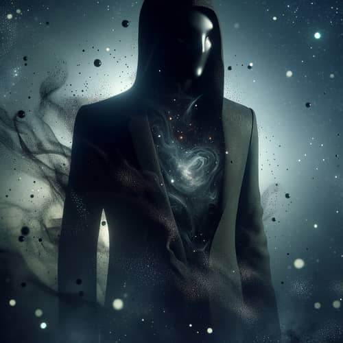 Mysterious Alien in the Shadows: Explore the Void