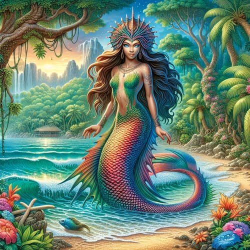 Filipino Mythical Creature 'Sirena' - Enchanting Folklore Story