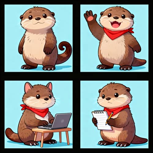 Goofy Otter Spritesheet: Manuel Gifs & States