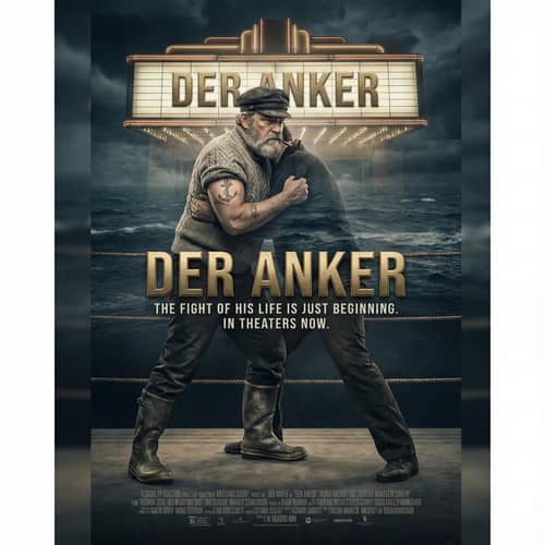 Epic Movie Poster for Wrestler 'Der Anker'