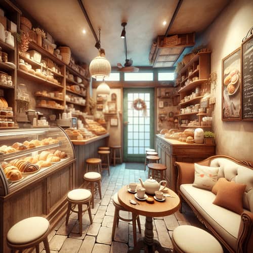 Quaint Bakery Cafe | Warm & Inviting Ambience