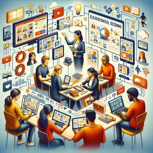 Pedagogical Design for Electronic Learning: Digital Classroom with Diverse Students