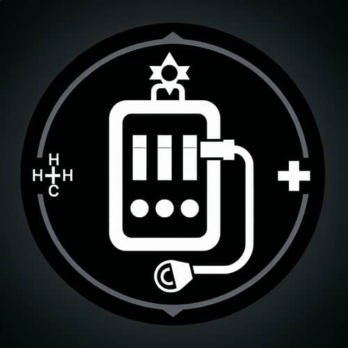 Hydrogen Fuel Cell Symbol