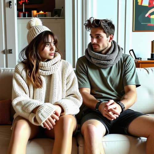 Contrast of Comfort: Warm vs Cold Clothing Styles