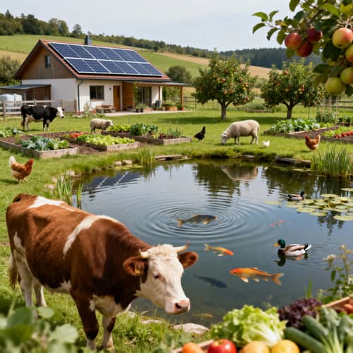 Sustainable Self-Sufficient Farm with Solar Power Sustainable Self-Sufficient Farm with Solar Power