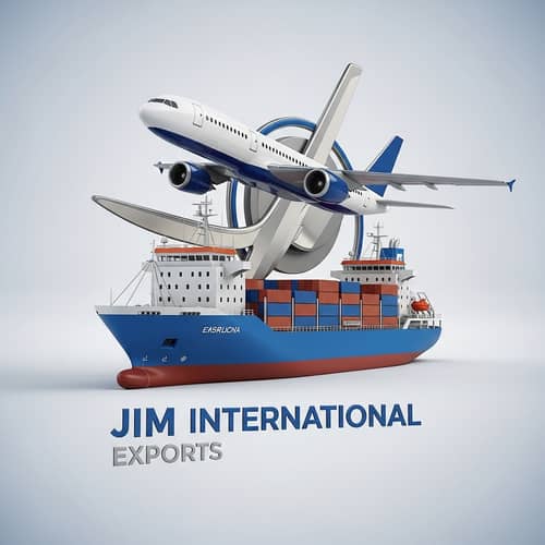 3D Logo Design for Jim International Exports