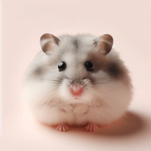 Cute Light Grey Hamster - Adorable Pets