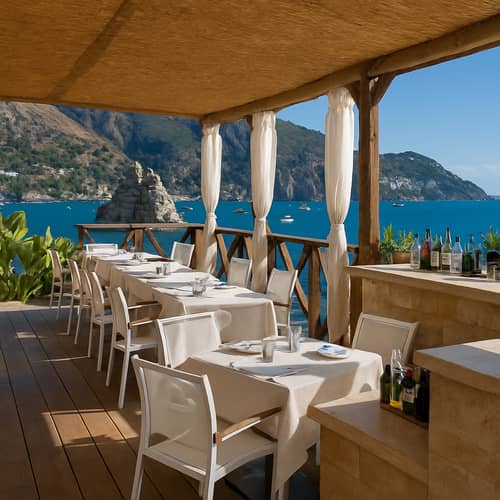 Seaside Restaurant Plan with Stunning Views