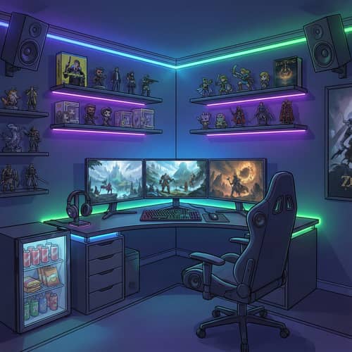 Ultimate Modern Gamer's Room Design Ideas