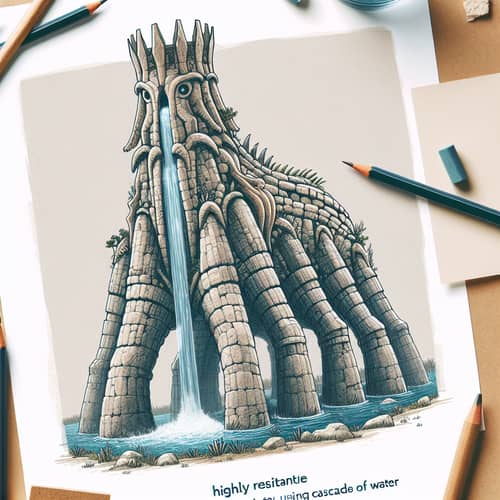 Nuraghi-Inspired Pokémon: Towering Water Creature